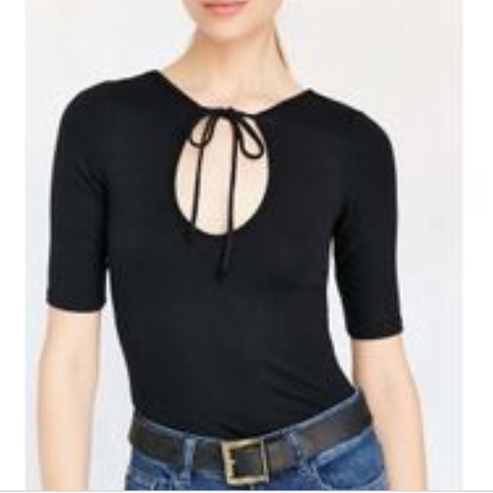 FINAL PRICE DROP Black Tie Knit